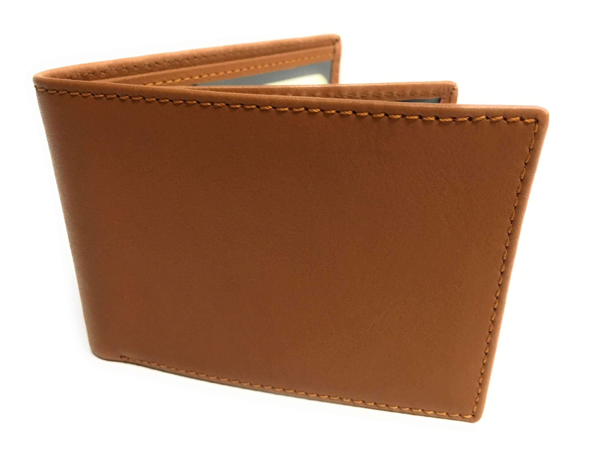 Cartera de piel de Ubrique marrón