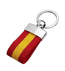 Llavero lona con bandera España